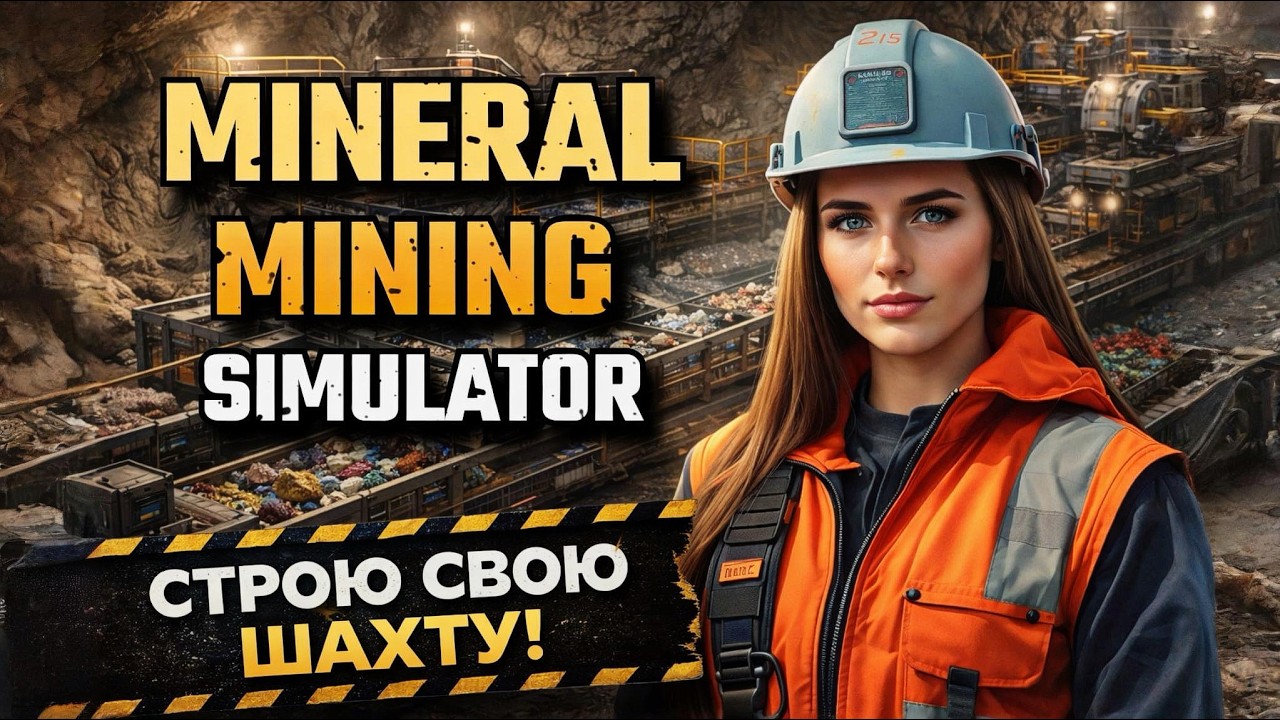 ГЛЯНЕМ? | МОЯ ПЕРВАЯ ШАХТА 💰| Mineral Mining Simulator