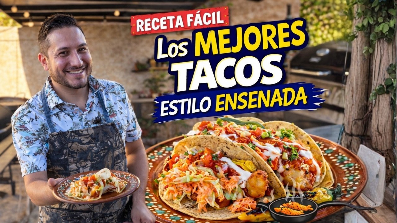 Tacos de Pescado Estilo ENSENADA ¡La mejor receta!