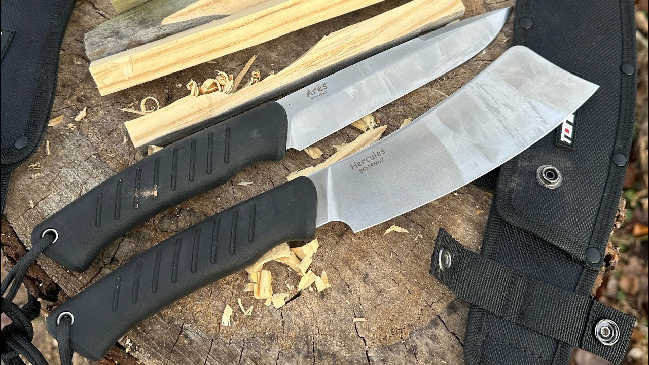 Budget blade Monday #4 — Tonife Hercules and Ares #budgetknives #fixedblade 