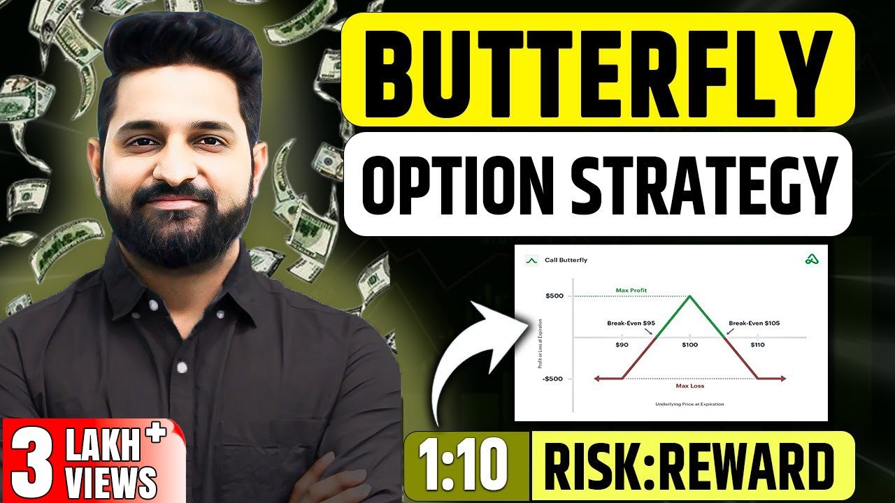 Butterfly Strategy | Safe and Low Risk  High Reward Strategy | Theta Gainers | English Subtitle