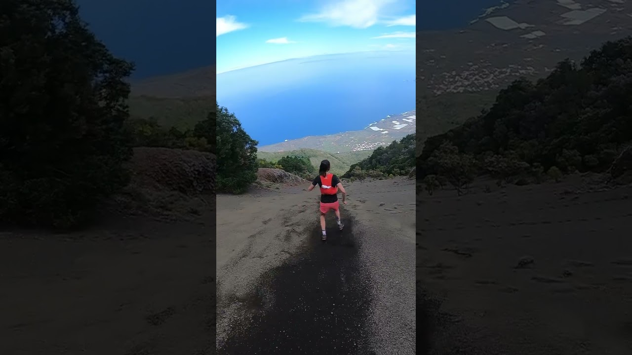 Crazy downhill in El Hierro
