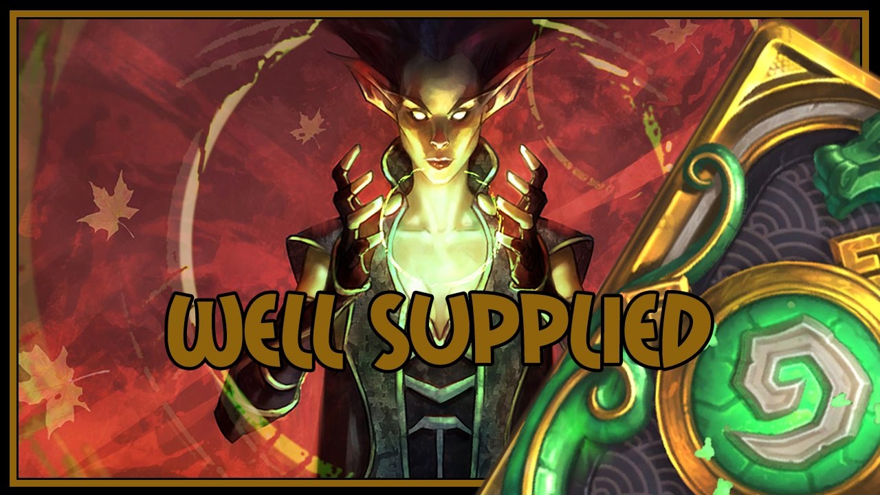 Hearthstone: Well supplied (jade druid)