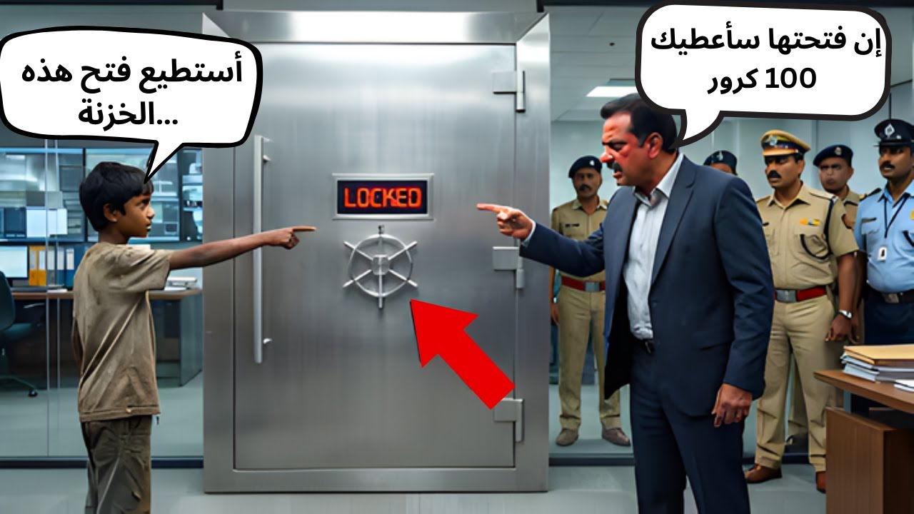 ولد فقير يفتح الخزنة المستحيلة أمام خبراء العالم... المكافأة 100 مليون! 😱💰 قصة حقيقية
