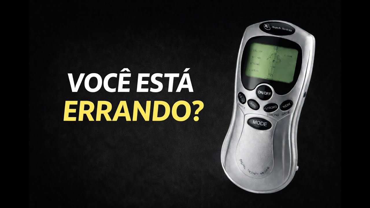Massageador Digital com Choque Elétrico Tens Funciona? Fisioterapeuta explica