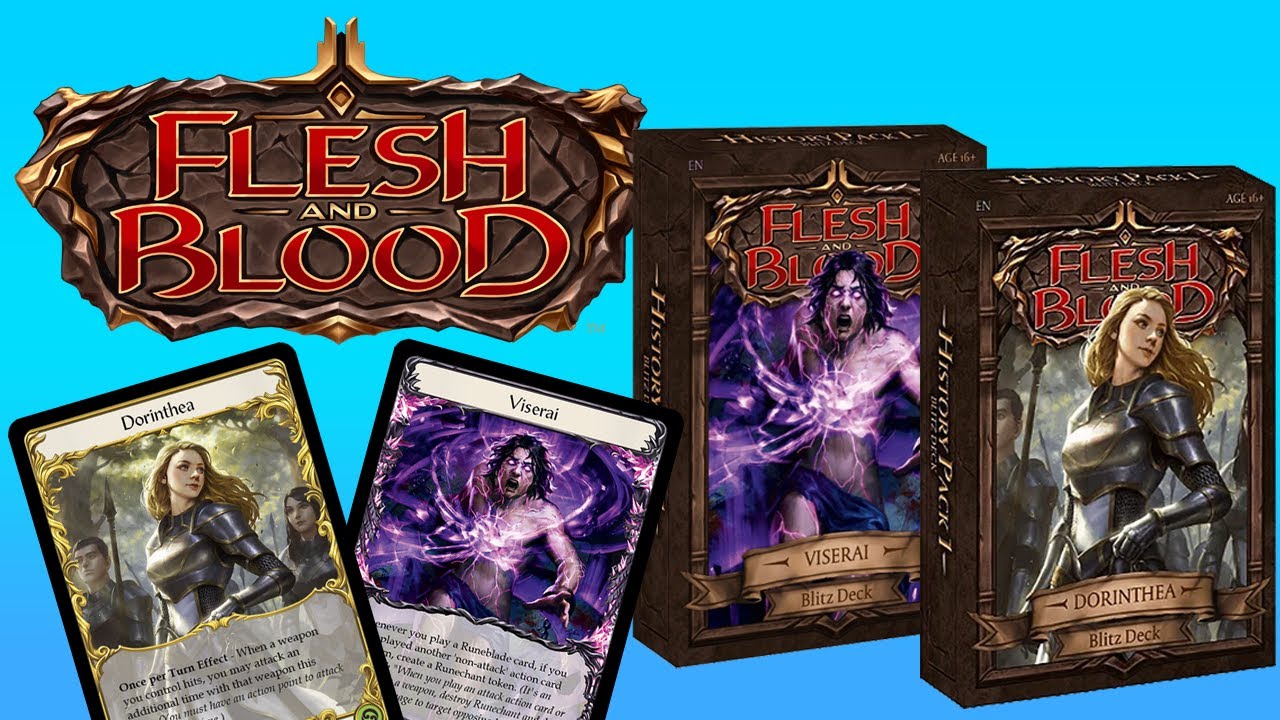 Abrindo o blitz deck Viserai e Dorinthea e aprendendo a jogar Flesh and Blood - Unboxing #fabtcg