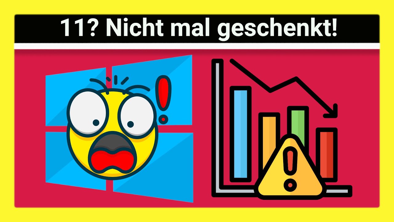 Windows 11 ein Flopp? Warum die Nutzerzahlen sinken - trotz perfider Gängelungen