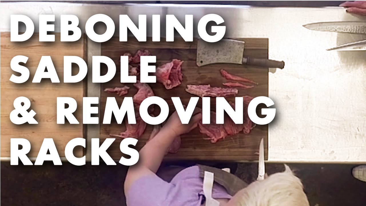 Rabbit Butchery - Deboning Saddle & Removing Racks Video