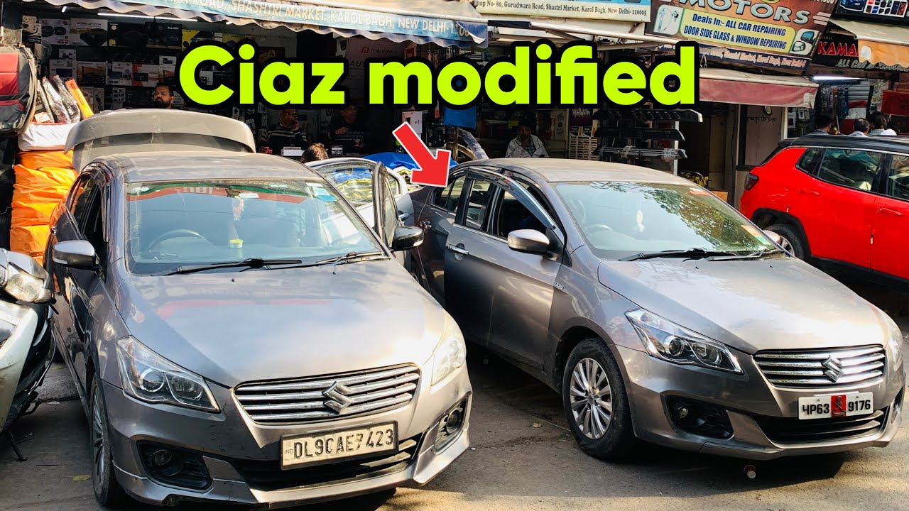 MARUTI SUZUKI CIAZ MODIFIED 🔥Full Modification Base To Top✅Cheapest Accessories ✅