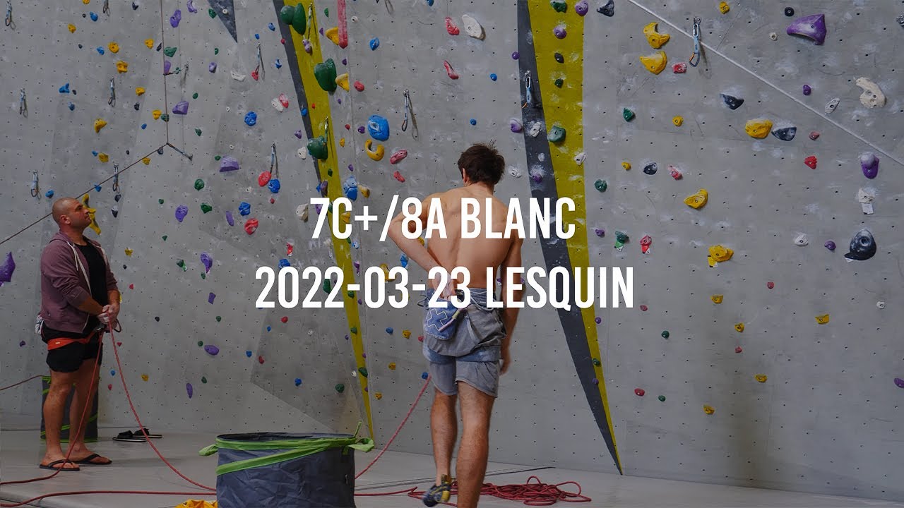 Escalade 7c+/8a Lesquin
