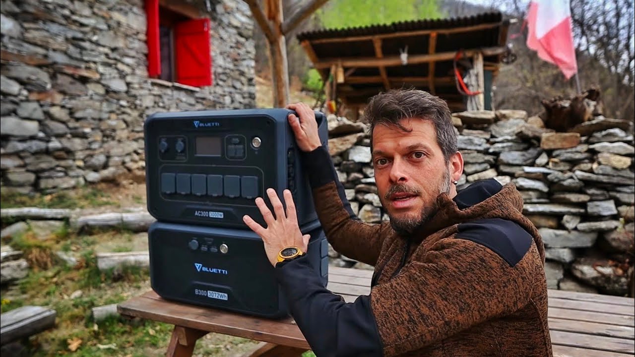 L'impianto per l'INDIPENDENZA ENERGETICA VERA. Pronto all'uso. BLUETTI AC300 COMBO. 3Kw espandibile