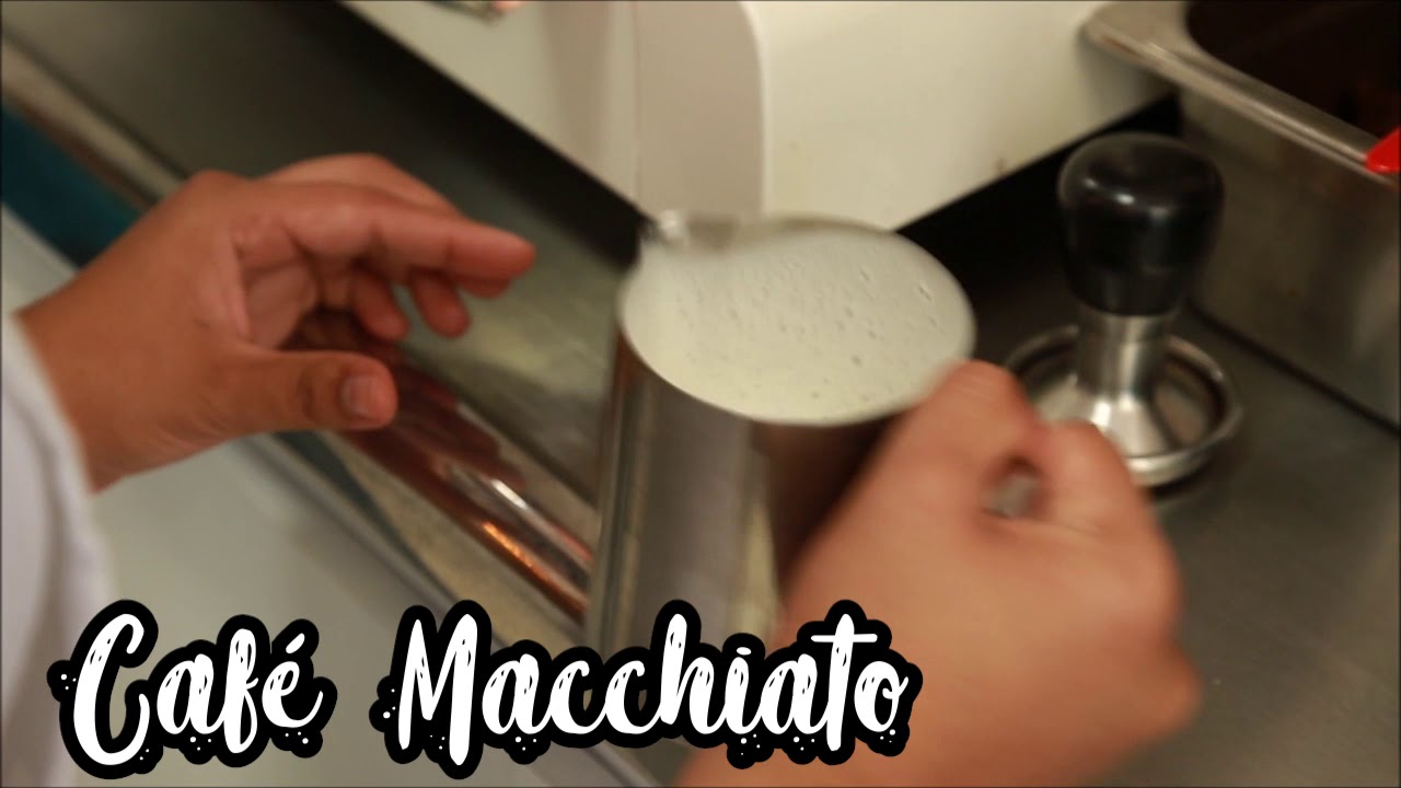 Preparación Café Macchiato