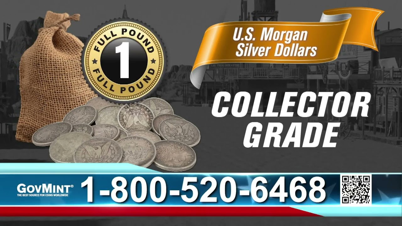 Morgan Silver Dollars By The Pound - GOVMINT