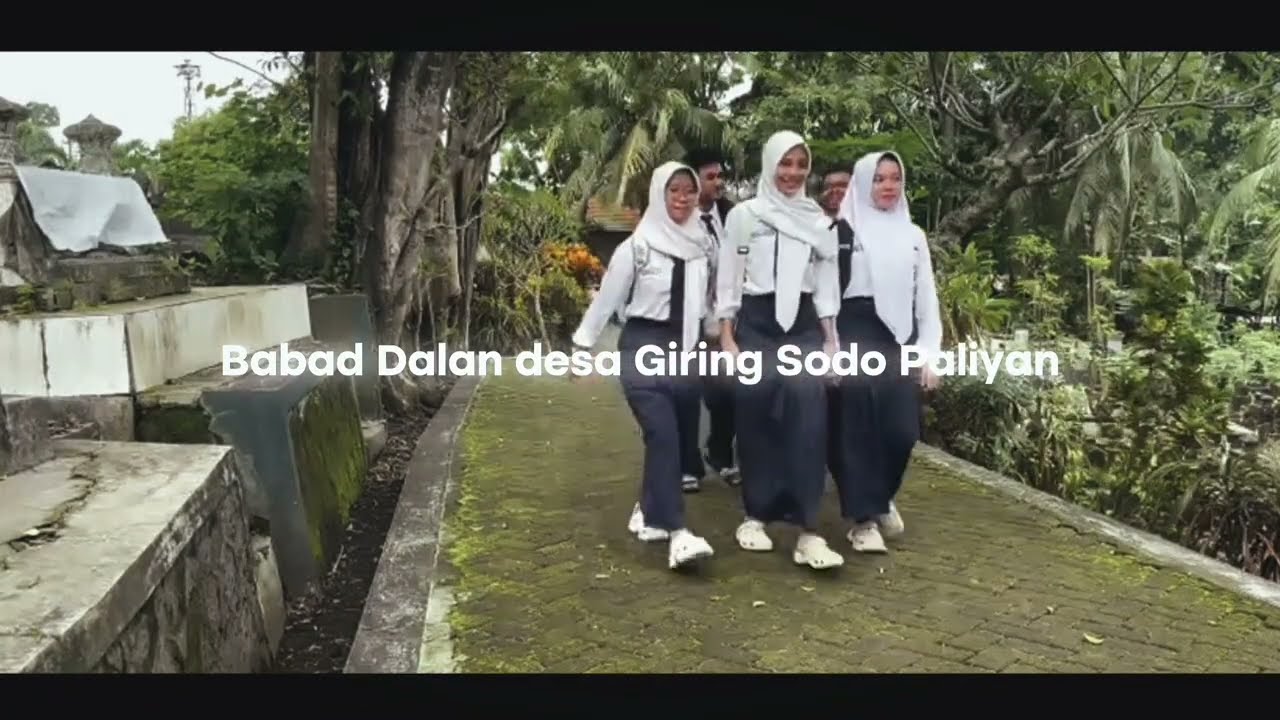 Tugas PPKN Kelompok 1 (Kearifan Lokal Babad Dalan Desa Sodo Giring Paliyan) #tugassekolah 