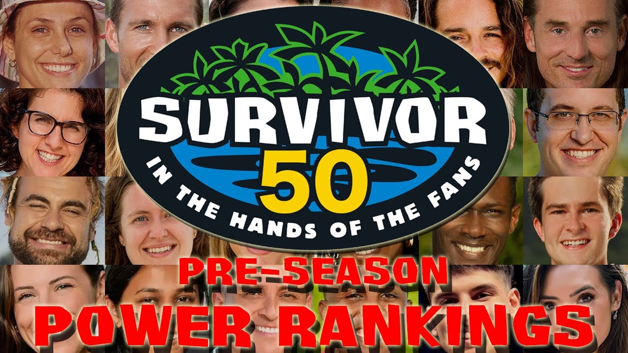 Survivor 50: In the Hands of the Fans - Pre-Season Power Rankings