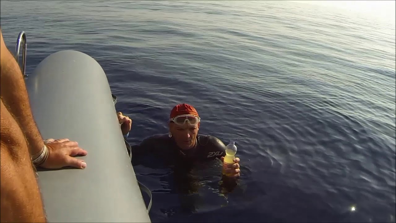 attraversata a nuoto delle bocche di bonifacio
