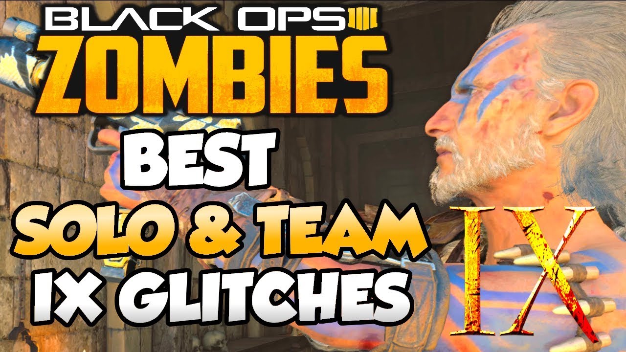 THE *BEST* SOLO & TEAM WORKING GLITCHES ON IX - BO4 Zombies Unlimited Specialist & Solo Glitch