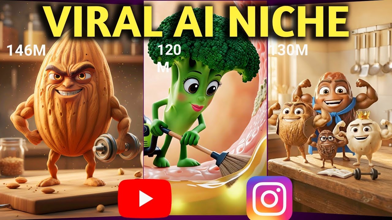 AI Talking Fruits & Vegetables Video Kaise Banaye | Viral YouTube Shorts AI Tutorial 2026