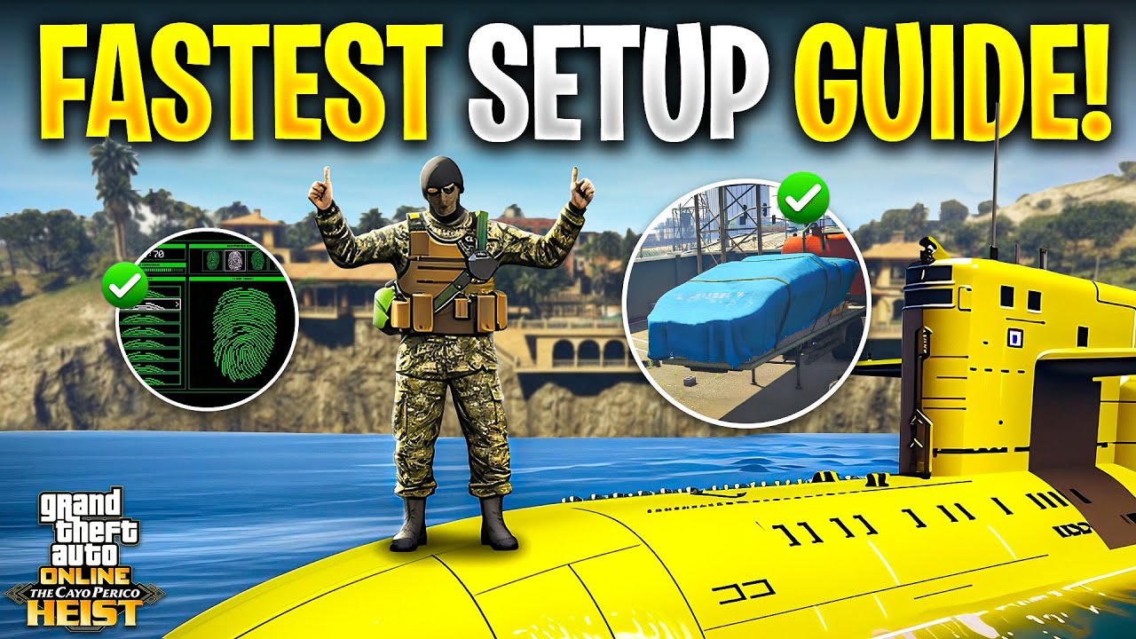 Fastest Way to Complete All Cayo Perico Setups in GTA Online 2025