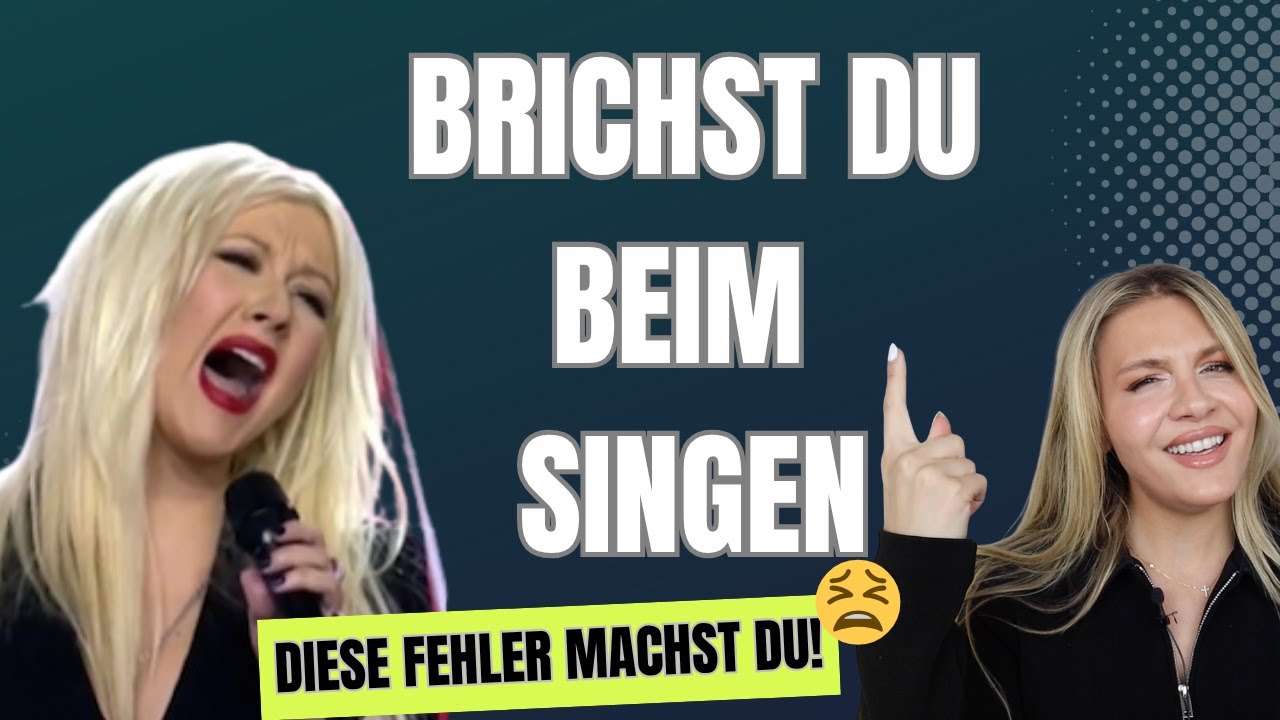 Du singst – und BÄM, die Stimme bricht weg? Das steckt  dahinter!
