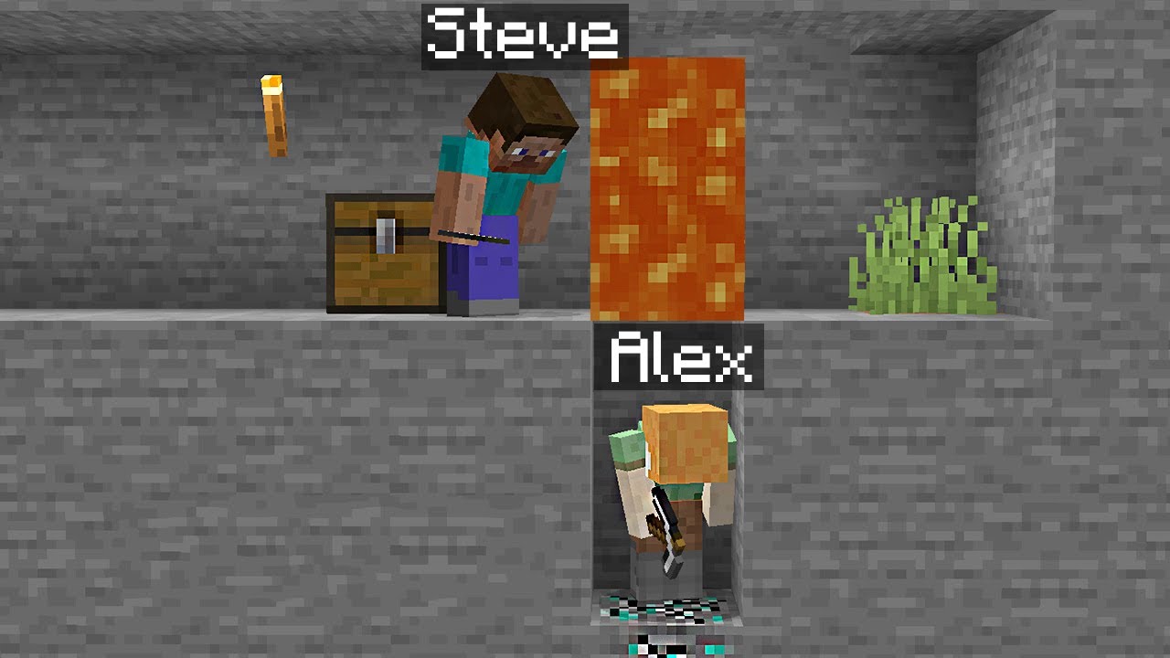 DON'T BE FRIENDS WITH STEVE IN MINECRAFT