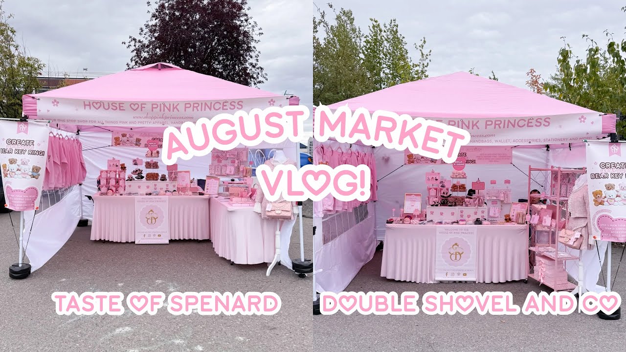 AUGUST MARKET VLOG | TASTE OF SPENARD | DOUBLE SHOVEL CIDER COMPANY
