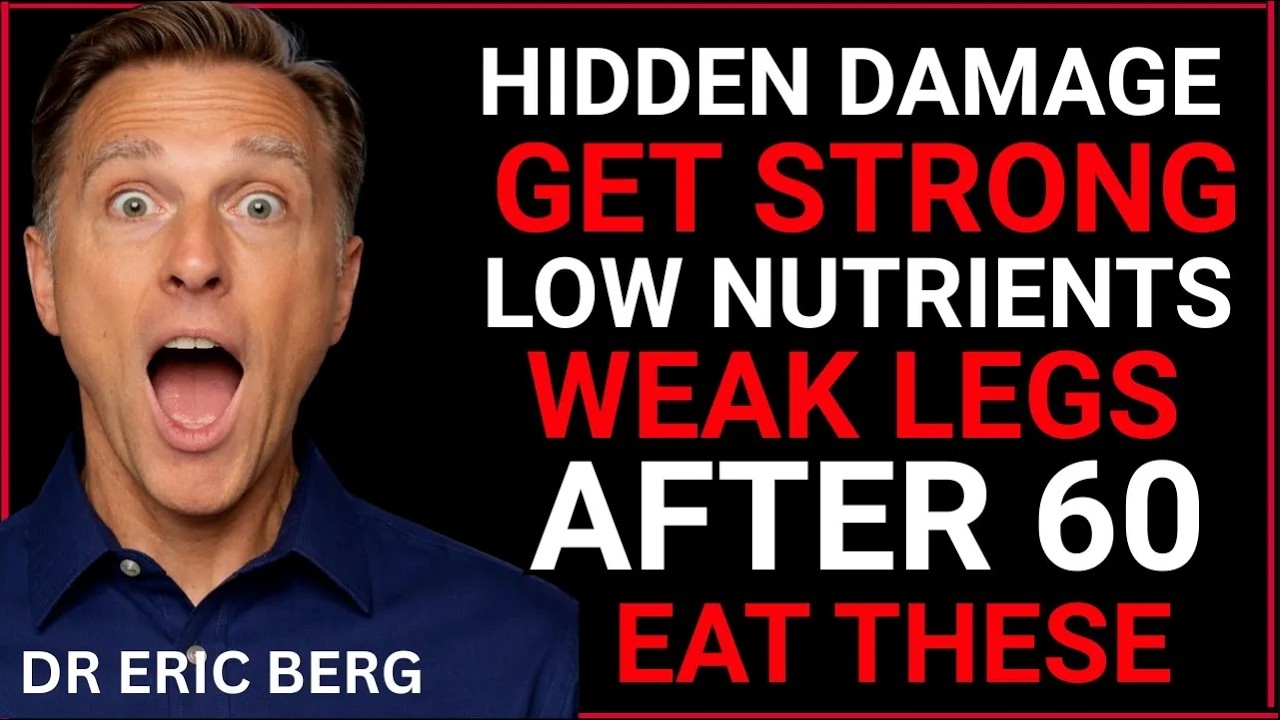 Your Legs Weaken First — These 6 Foods Help Reverse It Naturally