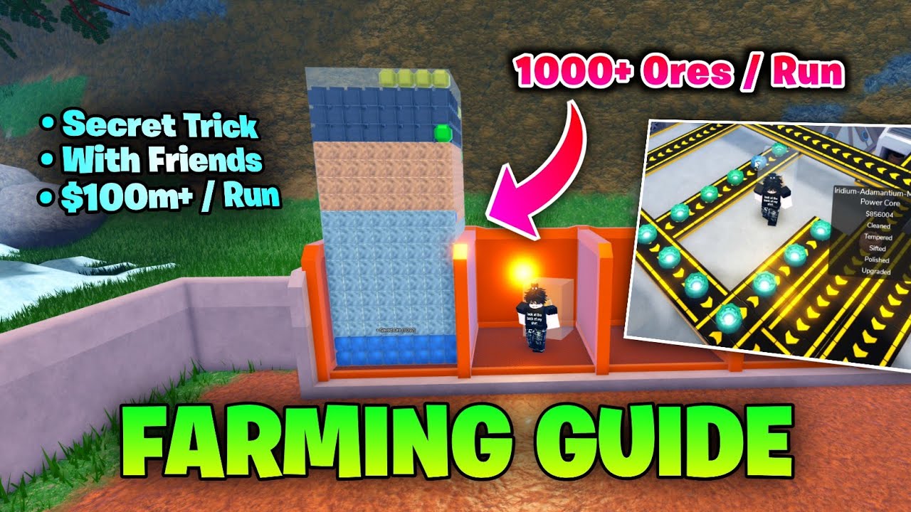 Best Money Farming Method in Ultimate Mining Tycoon Roblox