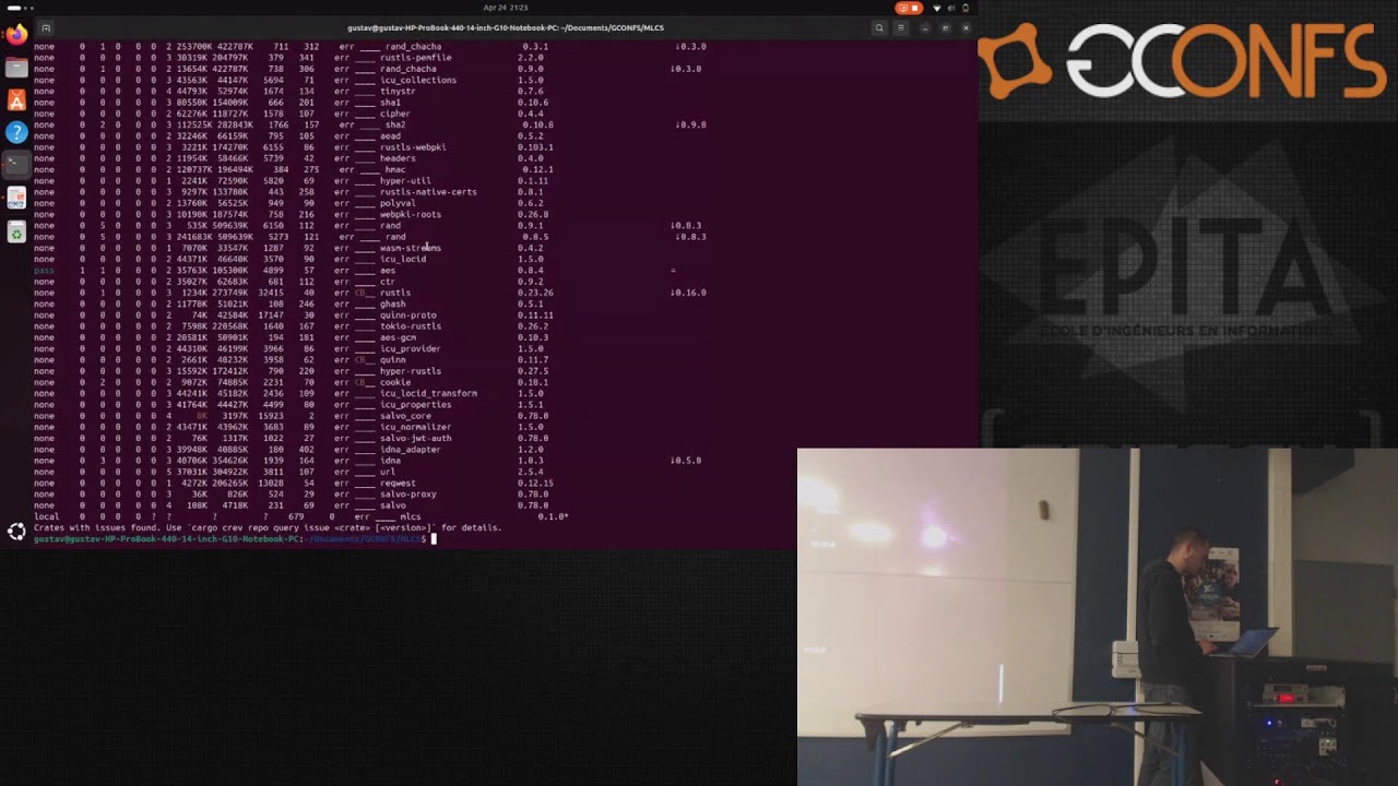 Supply chain attack en Rust : Backdoors et dépendances - Gustav Berloty