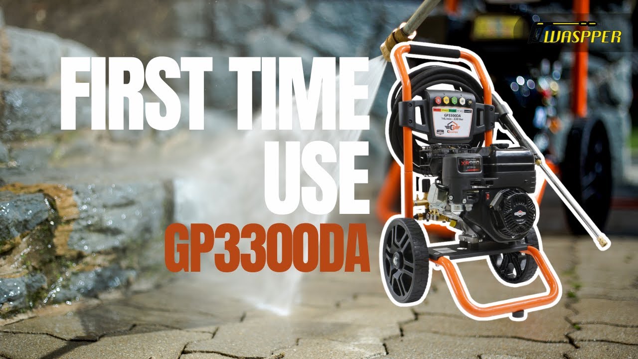 First Start & First Use | GASPPER GP3300DA in Real Conditions