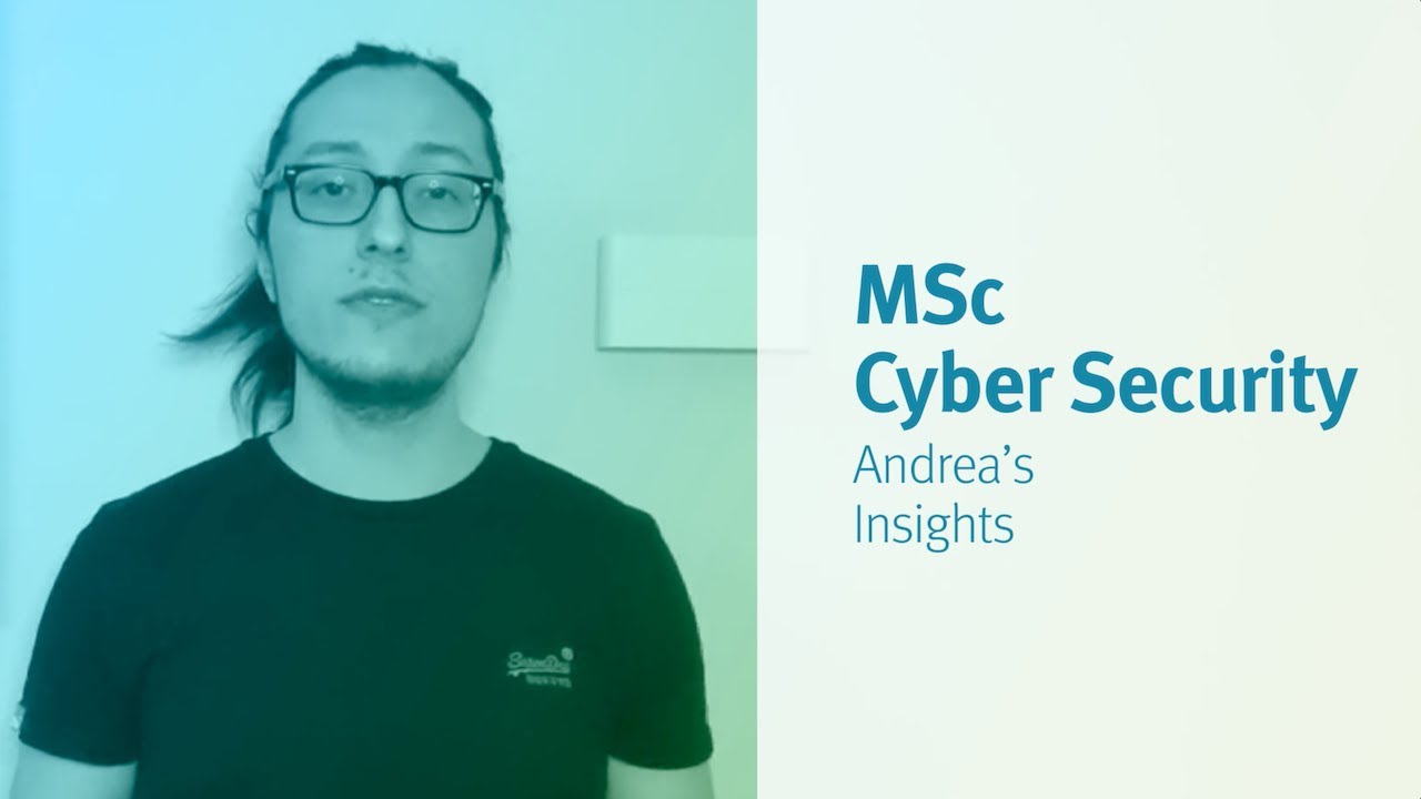 City, University of London: MSc Cyber Security student Andrea’s insights