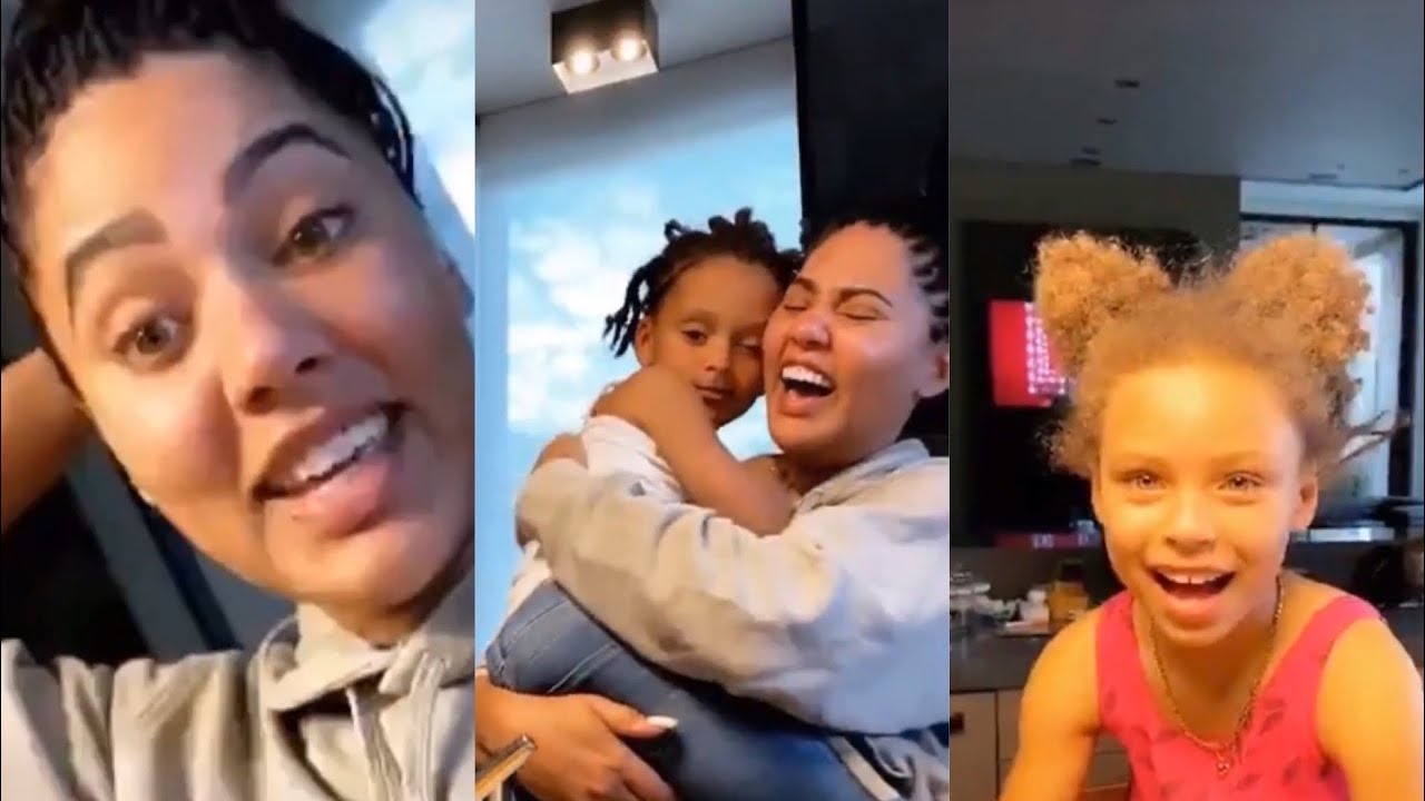 Ayesha Curry Cooking on IG Live