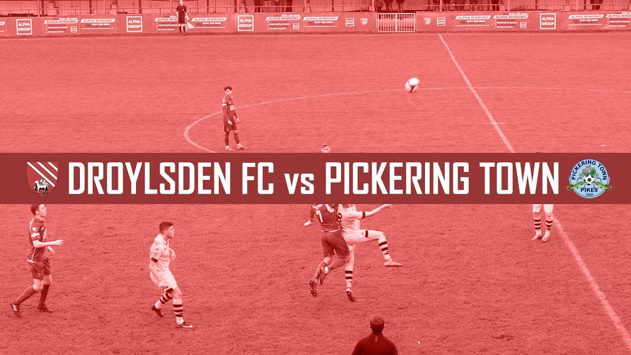 Droylsden FC vs Pickering Town Highlights (3-1) 19/10/19 Northern Premier League North West