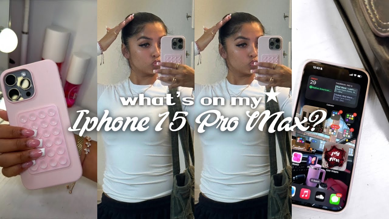 What's on my iPhone 15 pro max? *UPDATED*