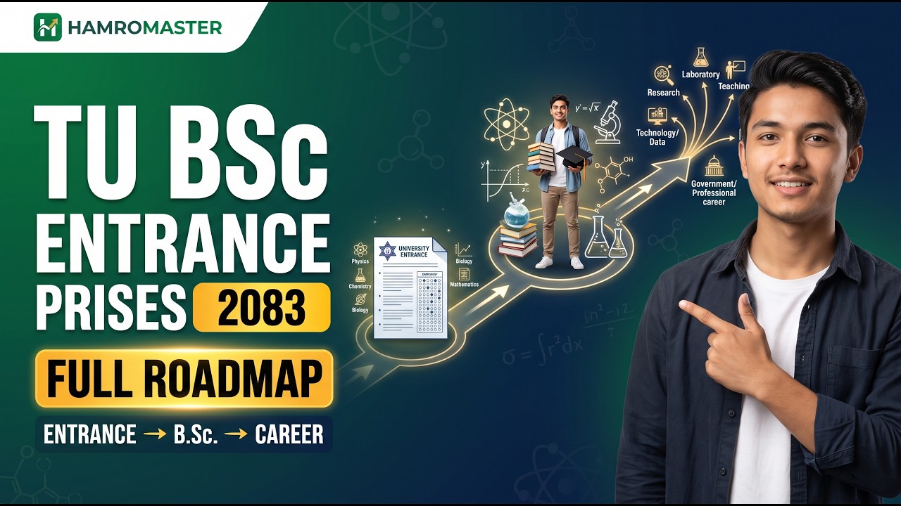 TU BSc Entrance 2083 Complete Guide 🔥 | Exam Pattern, BSc Course & Career Scope in Nepal