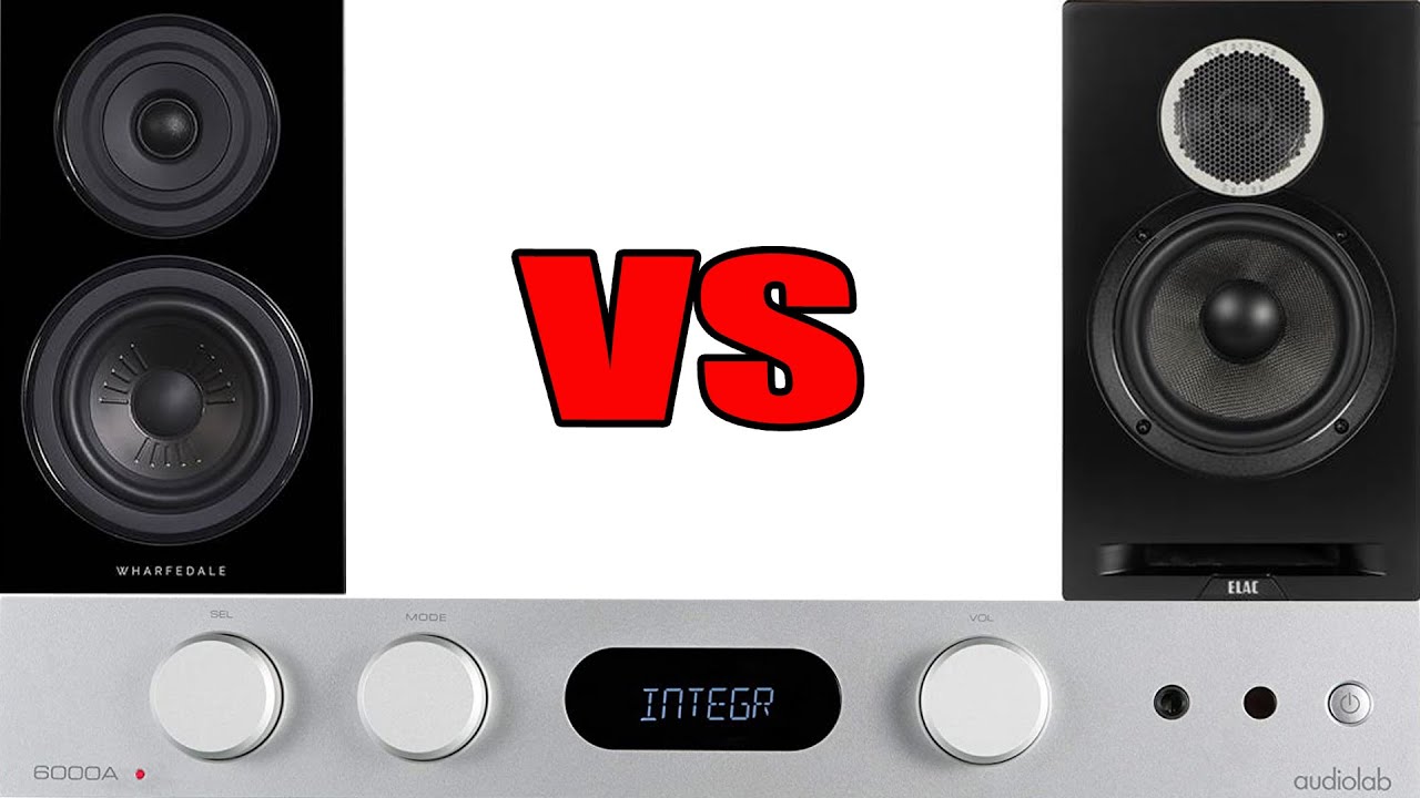 [Sound Battle] Wharfedale 12.2  vs ELAC DBR62 / Audiolab 6000A Integrated Amp / Bookshelf Speakers