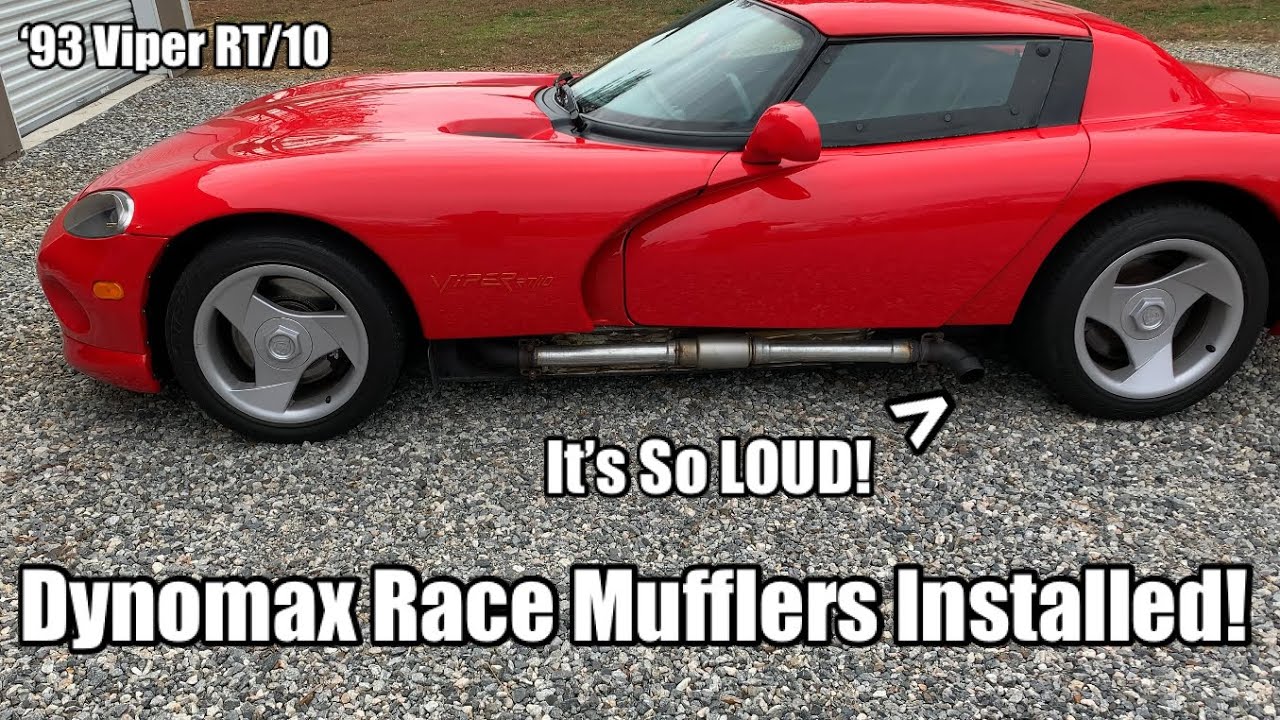 Dynomax Custom Exhaust - ‘93 Dodge Viper RT/10