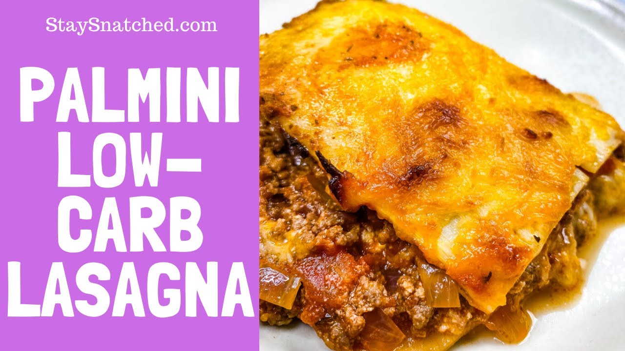 Обзор и рецепт листов лазаньи Palmini Keto Low Carb