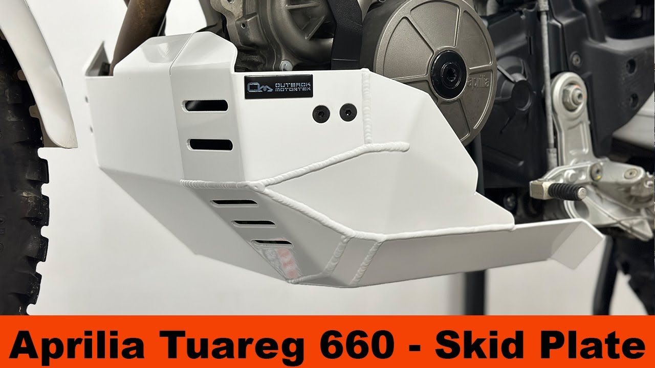 Aprilia Tuareg 660 Skid Plate Installation Instructions #apriliatuareg660 #tuareg660