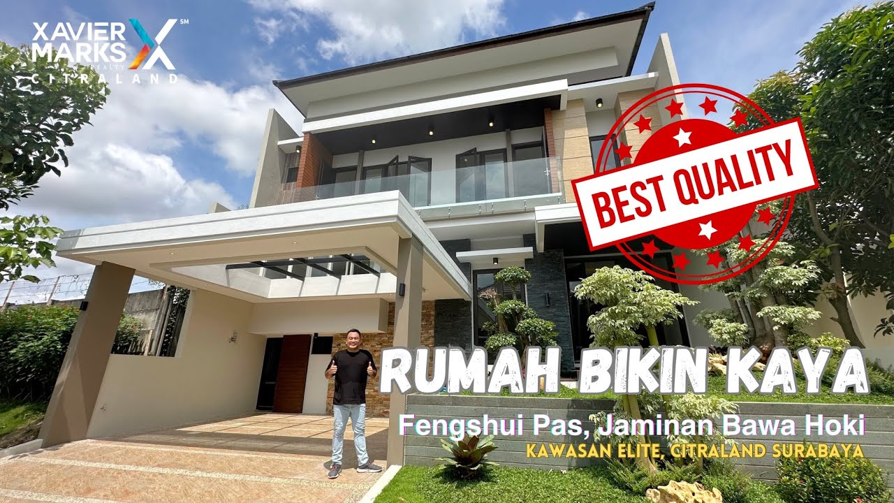 Rumah Bikin Kaya, Full Fengshui Bawa Hoki - Citraland Surabaya