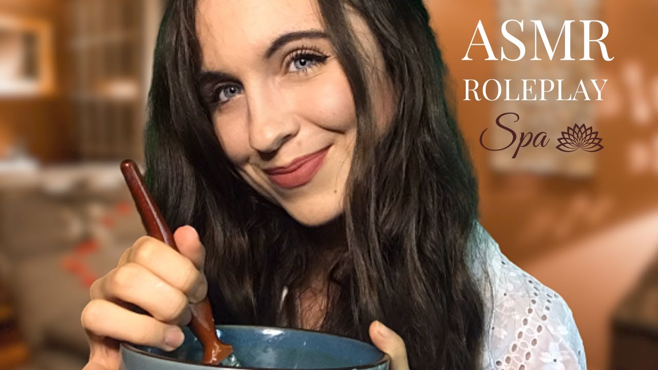 ASMR FRANCAIS 🌙 - Rendez-vous au SPA : Soin du visage 🧽💆‍♀️