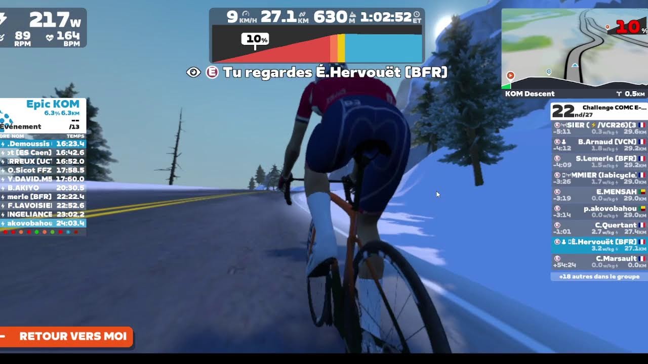 COMC E-Cycling Challenge Stage 3 Zwift