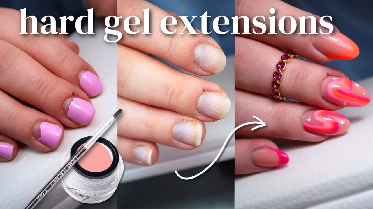 Builder Gel Extensions | Hard Gel on Forms 🪄💅🏻