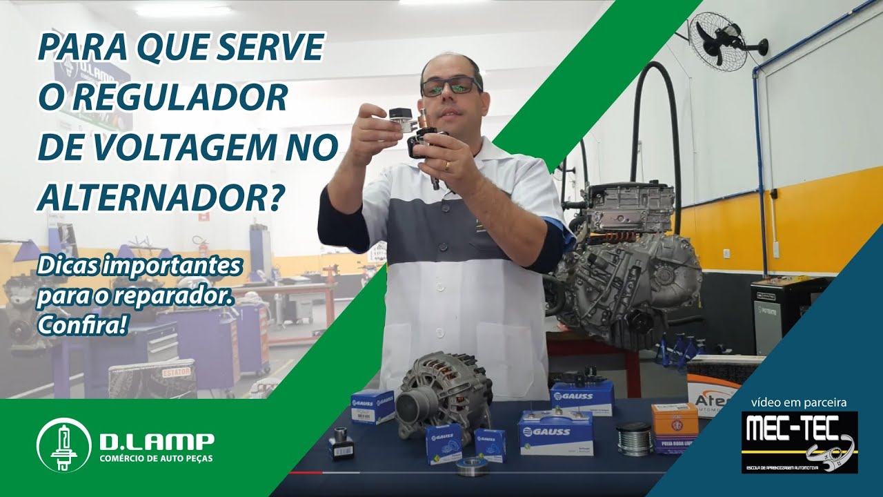 Para que serve o REGULADOR DE VOLTAGEM no ALTERNADOR?