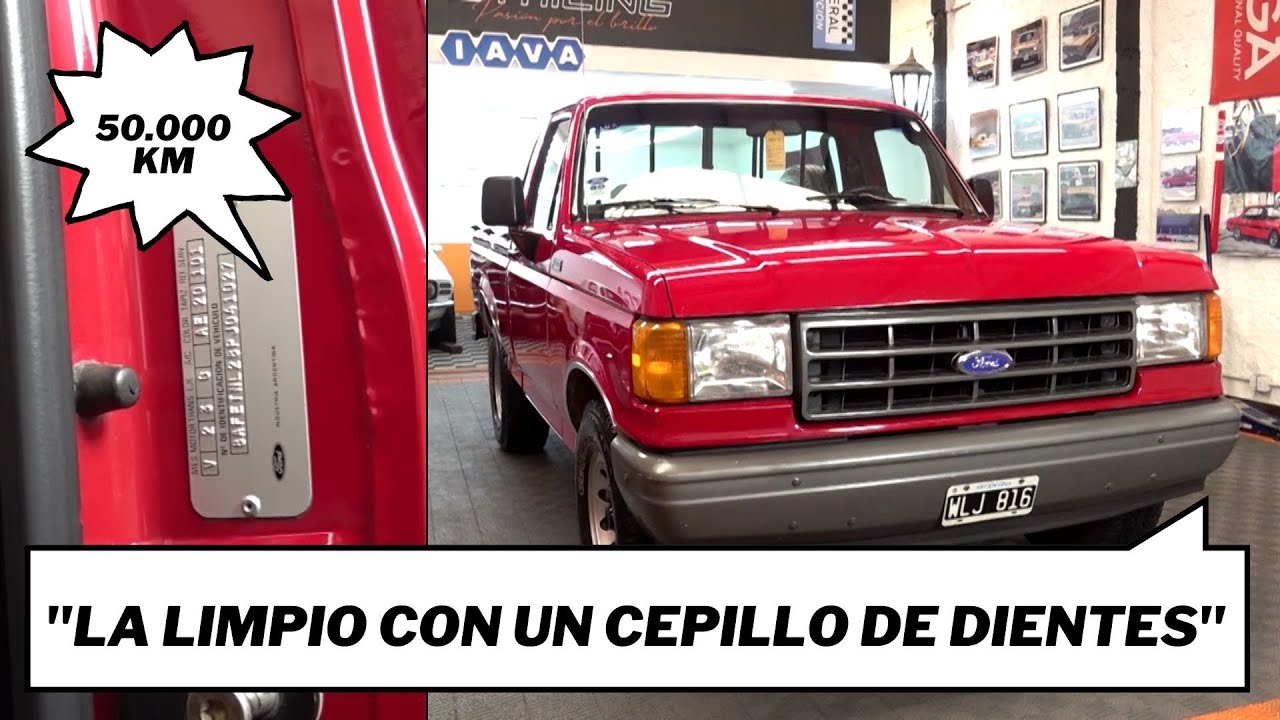 😱 LA F100 ARGENTINA QUE NUNCA SE ABRIÓ | 50.000 KM | Ford F100 1994 | Raza Fuerte | El Garage Tv