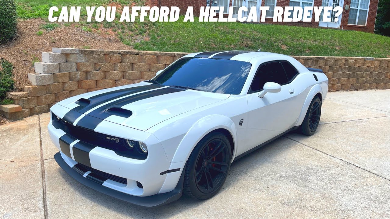 CAN YOU AFFORD A HELLCAT REDEYE? MY MONTHLY PAYMENT AND INSURANCE COST