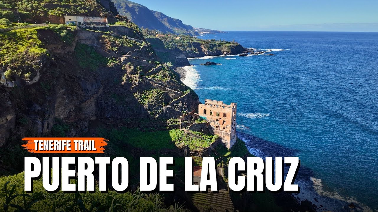 Rambla de Castro Trail 🇮🇨 Clifftop Walk in Puerto de la Cruz | Tenerife 4K