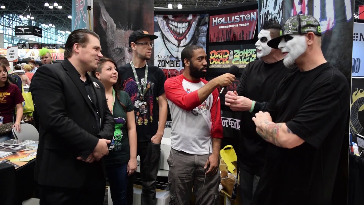 Haunted High Ons Creative Team Interview (Twiztid, Dirk Manning) | The Comics Pals @ NYCC 2017