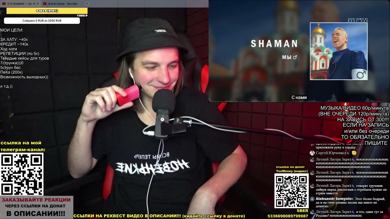 РЕАКЦИЯ (критика): SHAMAN — МЫ (♂ Right Version ♂) Gachi Remix