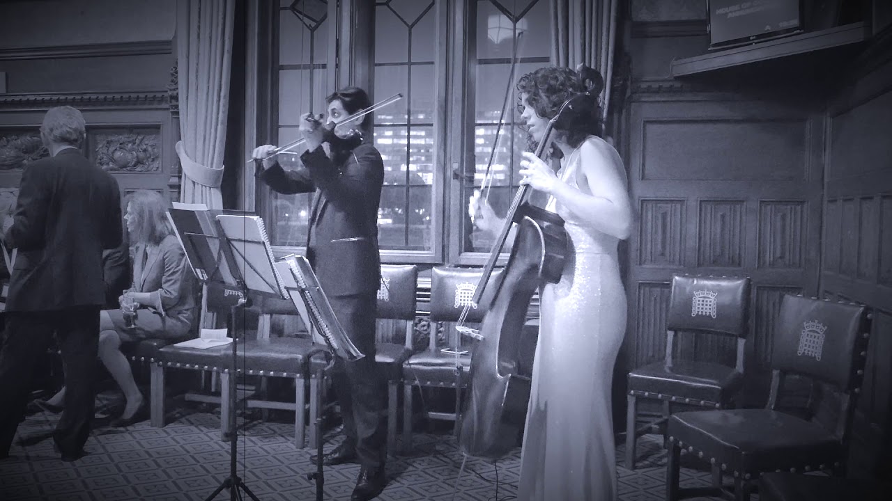 String Duo at the Houses of Parliament! Czardas! GIARDINO STRINGS