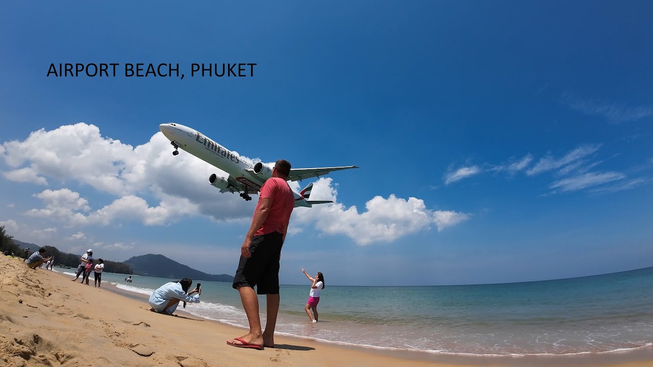 Поездка на пляж с самолетами о. Пхукет! Airport beach Phuket!